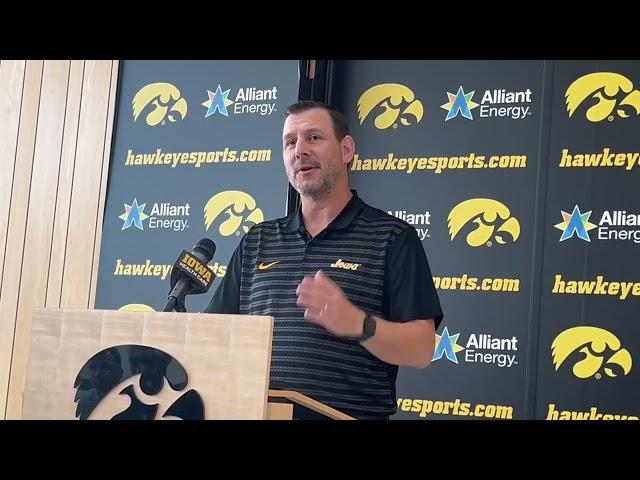 Where are the deep shots? Tim Lester talks Iowa football's offense through 4 games