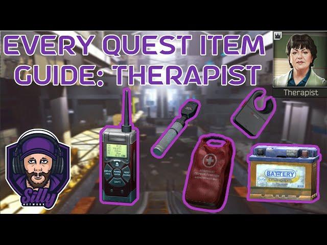 Every Therapist Quest Item Guide | Escape From Tarkov