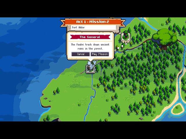 Wargroove 2 - Breaking Ground - Act 1 - Mission 2 Walkthrough