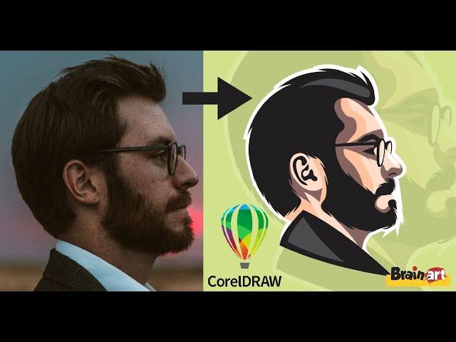 How to Make Vector Art | CorelDRAW Tutorial | Azeem Latif