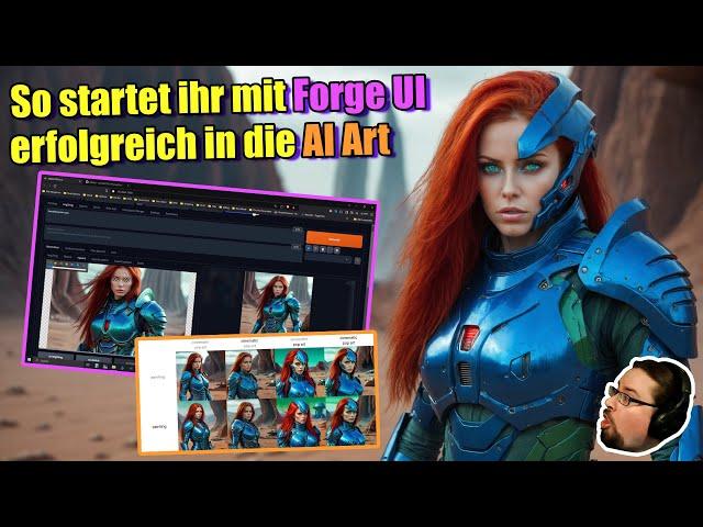 Forge UI | So startet ihr mit dem AI Art Interface erfolgreich | Basics Guide