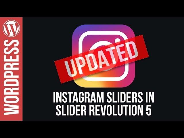 Create an Instagram Slider in Slider Revolution 5 - Updated Version