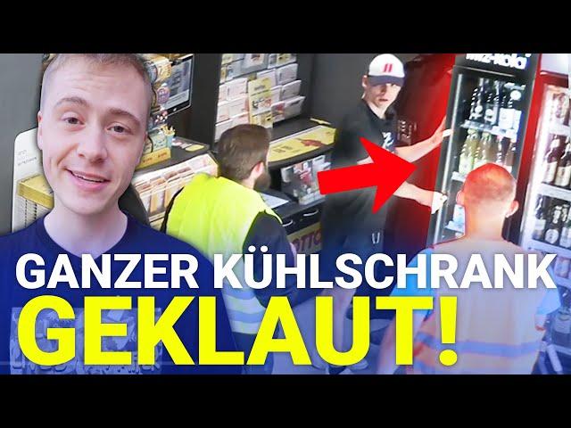 Kiosk AUSRAUBEN Prank an Marc