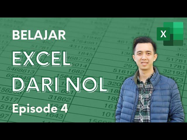 Belajar Excel dari Nol episode 4 | Tutorial Excel Pemula