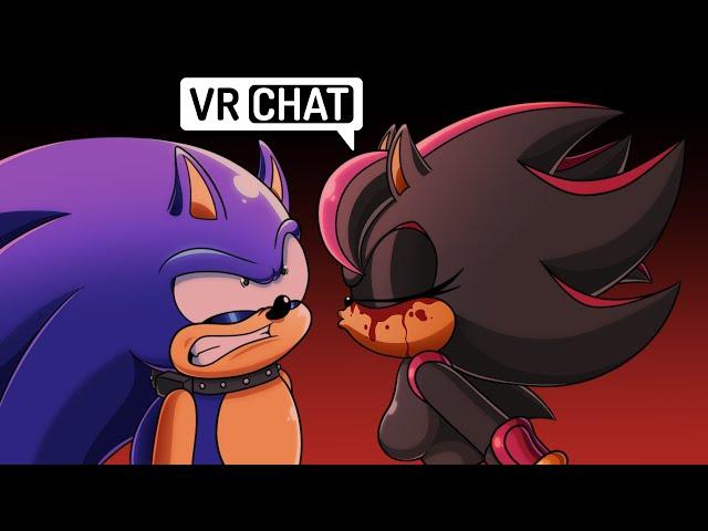 SONIC GET'S FORCED ON A DATE WITH SHADINA.EXE! IN VR CHAT!