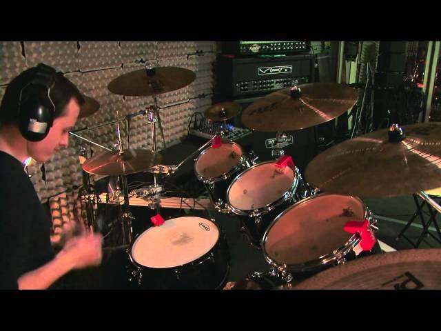 Exopan - Blood Pact - Drum View - Heel Toe Technique (Drummer: Dennis Burneleit)