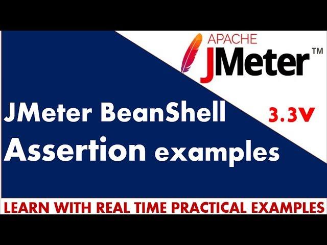 Jmeter Tutorials | Jmeter Beanshell Assertion examples