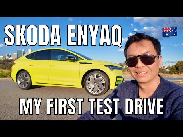 Real World Test Drive of 2025 Skoda Enyaq RS Australia and Walkthrough