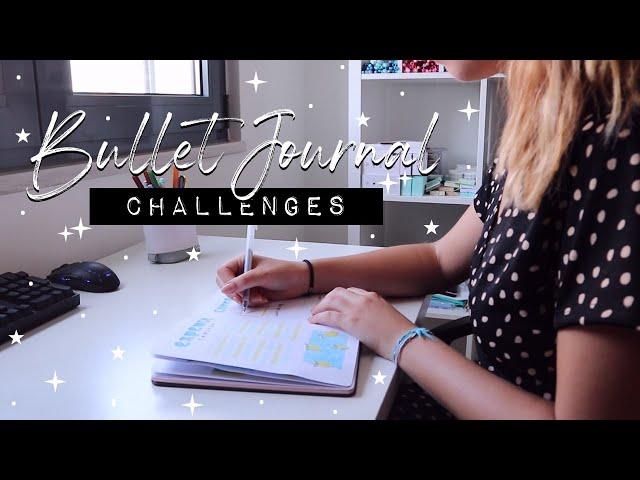 Introducing the Cat's Planner Bullet Journal Challenges! ft. Vibely