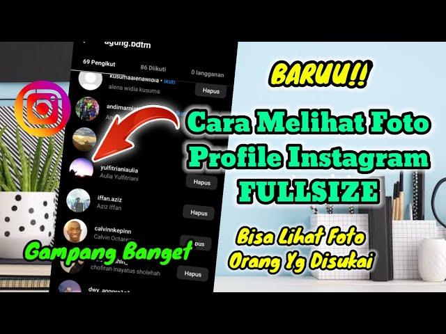 Cara Melihat Foto Profil Instagram Full Size Terbaru 2022 Tanpa Aplikasi Tambahan