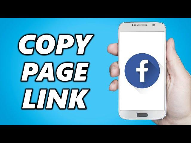 How to Copy Link of Facebook Page! (2024)