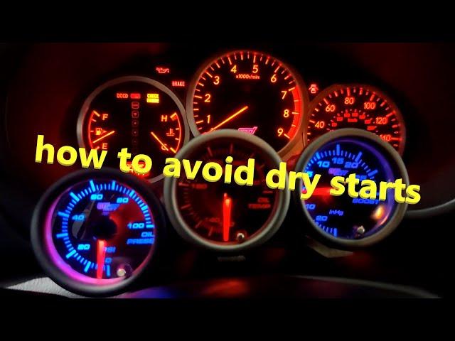 Do this before starting your car after it sat for a while