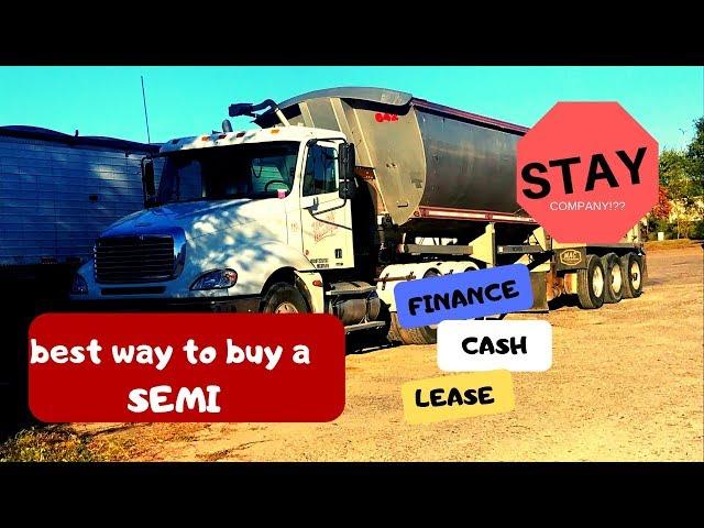 Best Way to Buy a Semi Truck