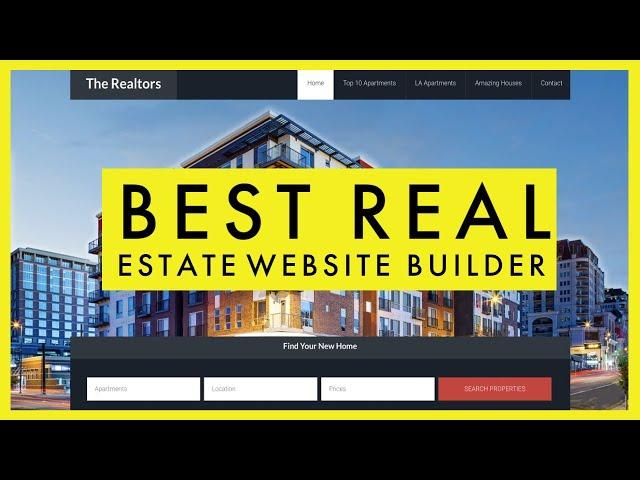 Best Real Estate Website Builders in 2023