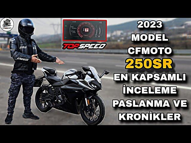 CFMOTO 250SR İNCELEME & ÇÖZÜLMEYEN PASLANMA !.. GPS İLE TOP SPEED !. 160.000 TL YE ALINIR MI ?