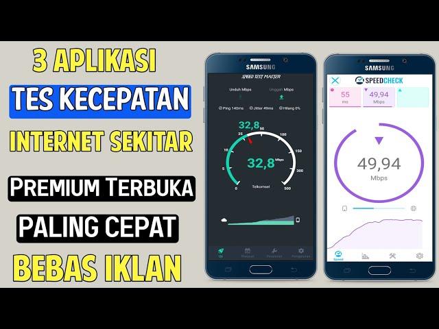 3 Aplikasi Tes Kecepatan Internet Sekitar Terbaik Android 2024