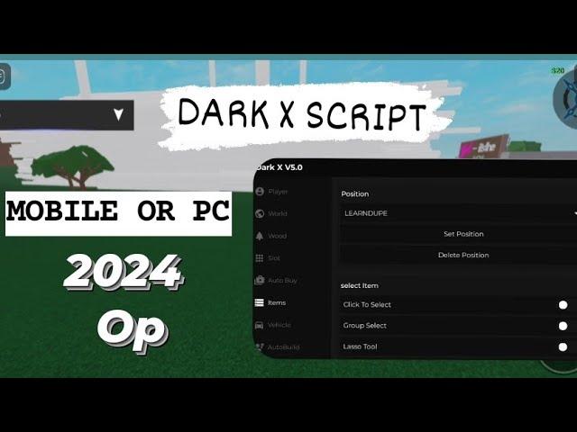 How to Teleport Anything in Lumber tycoon 2 |USING MOBILE PHONE OR PC| DARKX SCRIPT| UPDATED 2024 