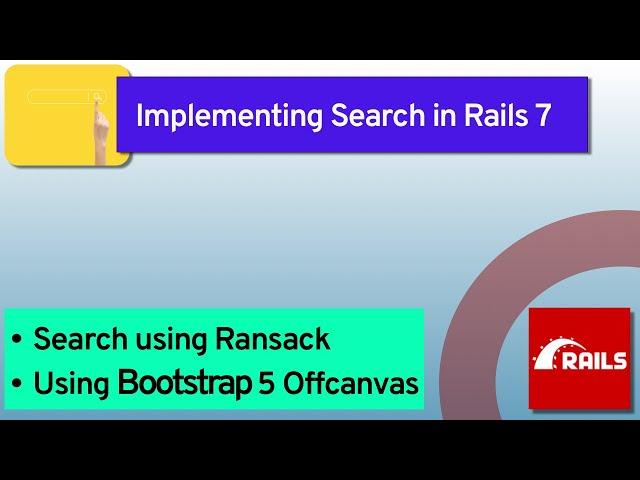 Implementing Search in Rails 7 using Ransack gem