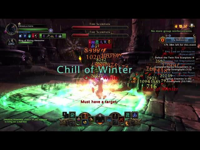 Neverwinter PS4 Epic Lair of Lostmauth Solo Scourge Warlock
