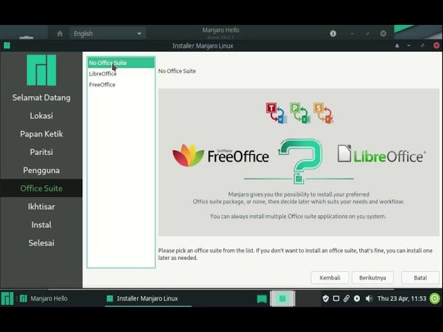 Step Cara Gampang Install Linux Manjaro XFCE 4 Menitan