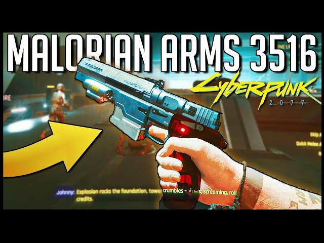 How To Unlock Johnny Silverhand LEGENDARY Gun In Cyberpunk 2077! The Malorian Arms 3516