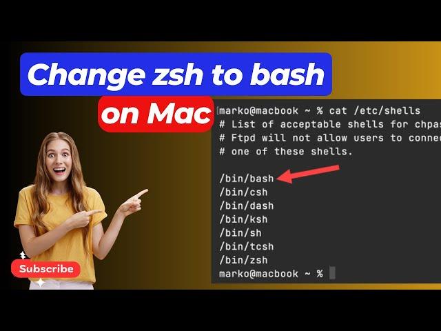 How to Switch from zsh to Bash in Terminal on Mac | Easy Guide to Change Shell on macOS