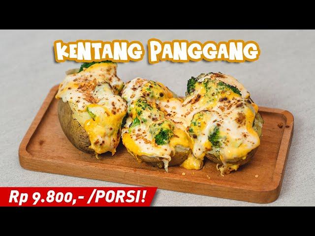 Makanan Bule ! Resep Kentang Panggang [ Baked Loaded Potato ]