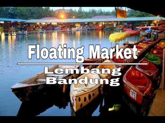 Floating market Lembang Bandung - Jelajah Daeng