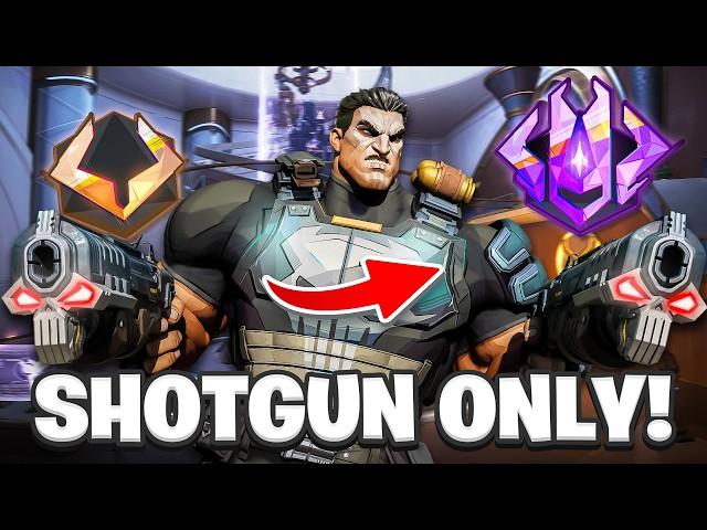 PUNISHER (SHOTGUN ONLY) UNRANKED TO GM IN 7 HOURS | FULL MOVIE | MARVEL RIVALS l DIEGOSAURS