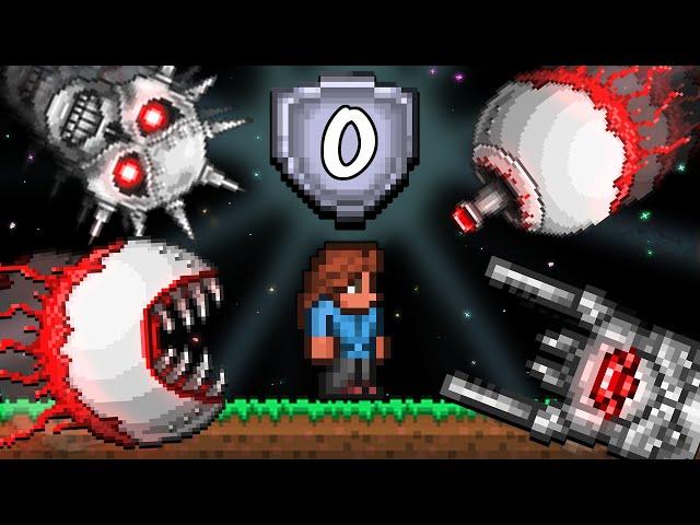 Can You Beat Terraria with ZERO Defense?