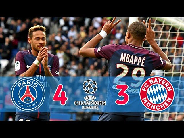 Bayern Munich vs PSG  3-4  UCL 2018 ⟨⟨رؤوف خليف⟩⟩ Extended Highlights & Goals Full HD