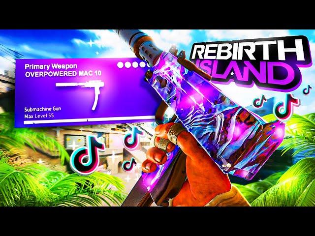 the MAX DAMAGE MAC-10 TIKTOK CLASS on Rebirth Island Warzone!