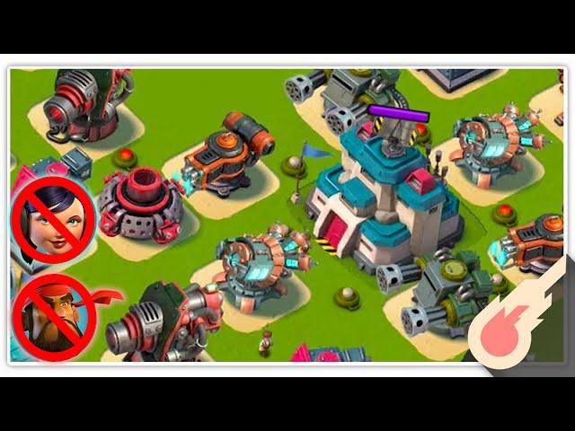 Best Anti Hooka Base! No ICE or Prototypes! (Boom Beach Defense Design!)