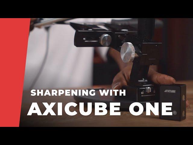 Angle Finder For Sharpening Axicube One. How Easy Is It to Use It?