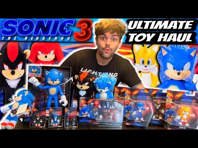 I Bought EVERY Sonic Movie 3 Toy! - Ultimate JAKKS Pacific Sonic Toy Haul!