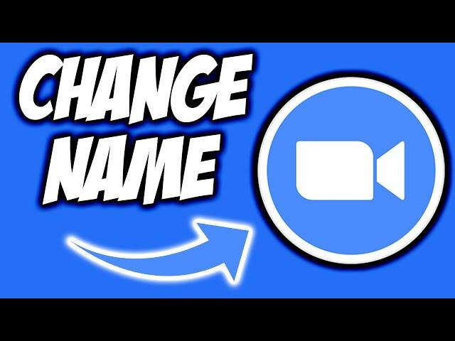 How To Change Your Display Name on Zoom EASY! | Zoom Tutorials