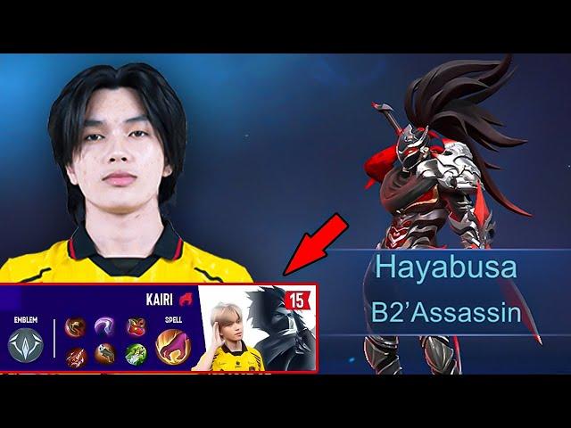 THANK YOU KAIRI FOR THIS BUILD HAYABUSA WINSTREAK SOLO RANK