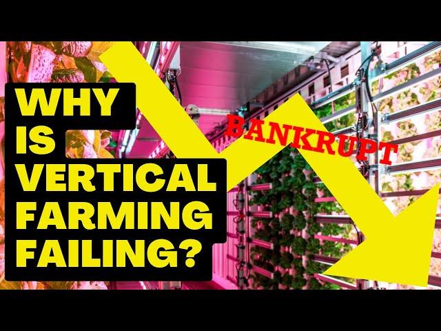 The REAL Reasons Vertical Farms Are FAILING | Vertical Farming 2023