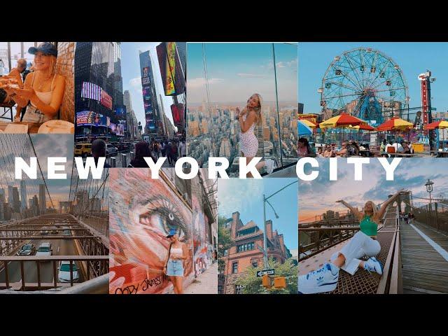 MY FIRST TIME IN NEW YORK CITY  | NYC travel vlog