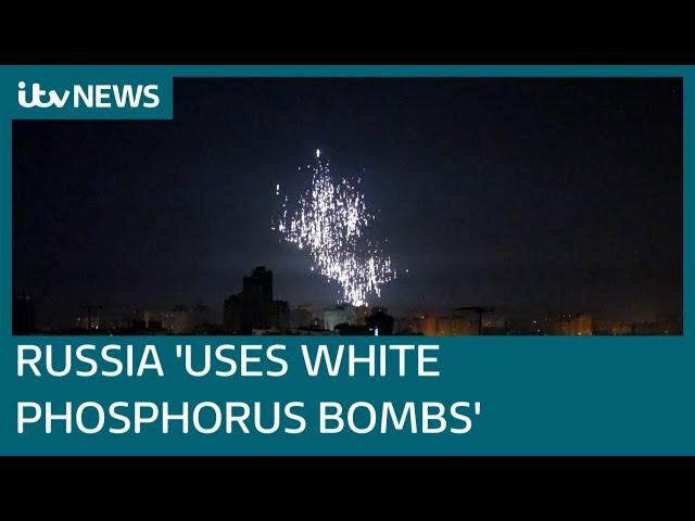 ITV News films deadly bombardments near Kyiv