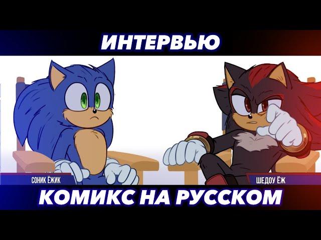 ИНТЕРВЬЮ (Sonic Movie 3 Comic Dub) [RUS DUB]