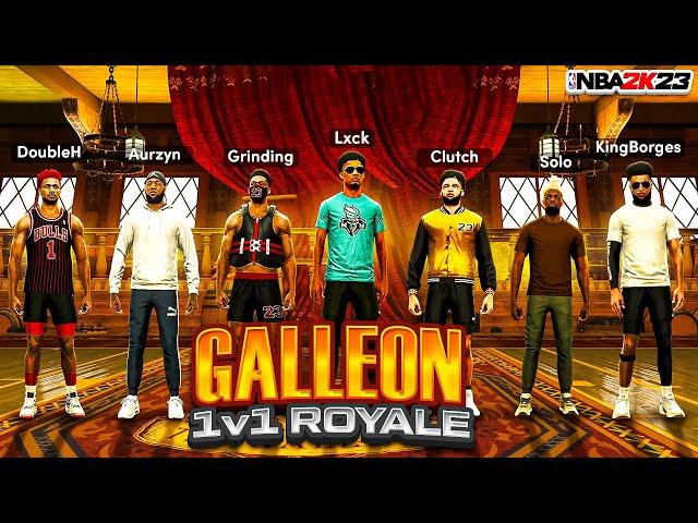 FIRST EVER GALLEON 1V1 RUSH ROYALE EVENT! Which 2K YOUTUBER can WIN the FASTEST in NBA 2K23?