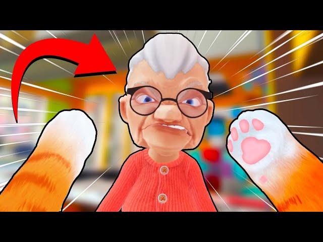 I FOUGHT MY GRANDMA in I AM CAT VR!