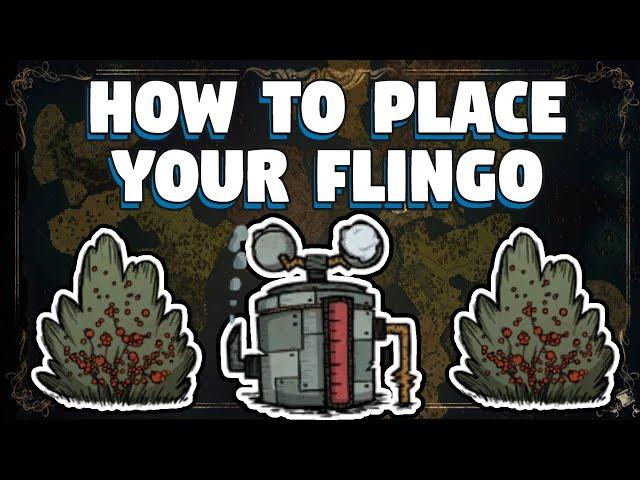 How To Place Your Flingomatic in Don't Starve Together - How to Place a Flingomatic around Bushes