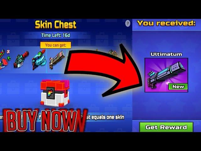 Unlock ULTIMATUM From Winter Chest Pixel Gun 3D