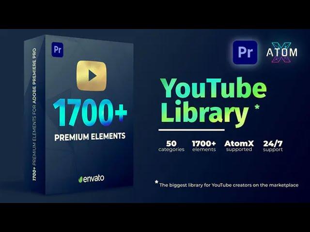 Videohive - AtomX YouTube Library V2.1 27009072