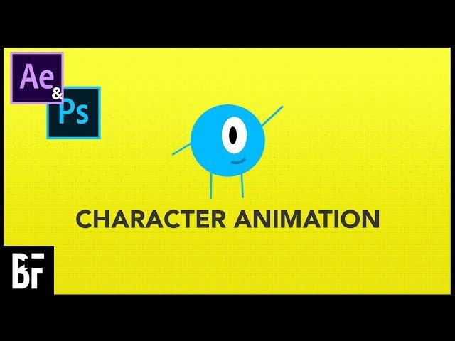 How To Create and Animate Basic Characters in Photoshop and After Effects