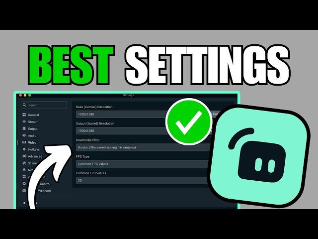 The BEST Settings In Streamlabs For Streaming (Setup Guide)