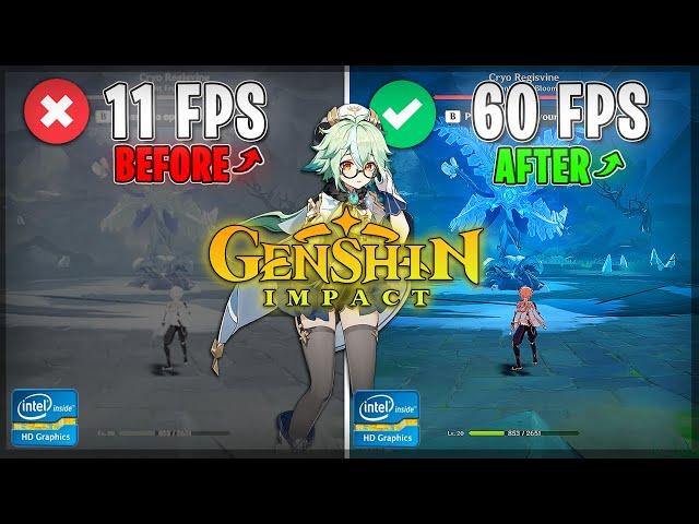 Genshin Impact: FIX ALL FPS DROPS & STUTTERS on ANY PC!