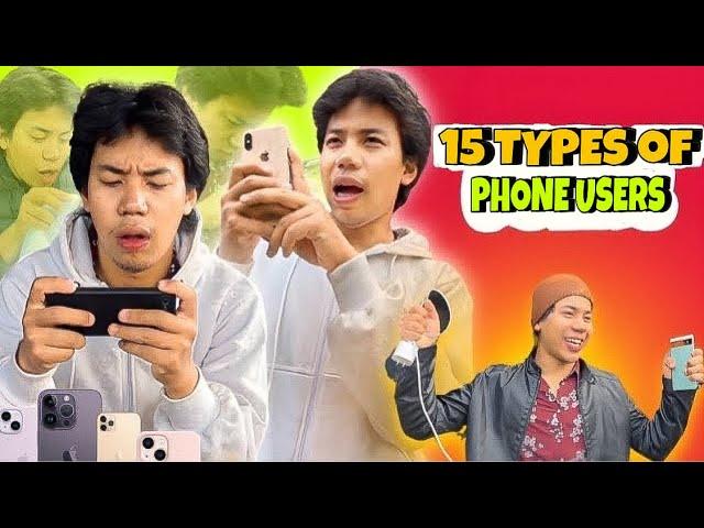 15 Types Of Phone Users  || Jerry Limbu